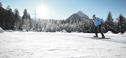 Perfekte Loipen beim Langlaufen in Österreich