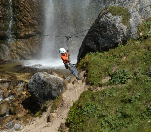 Aktion im Familienurlaub in Österreich im Hotel Karwendel