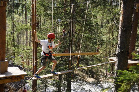 Kletteweg im Abenteuerpark Achensee