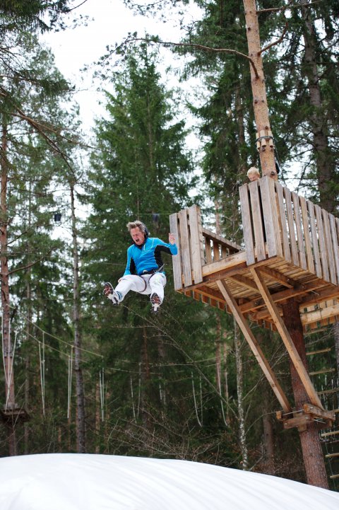 Bagjump im Abenteuerpark Achensee